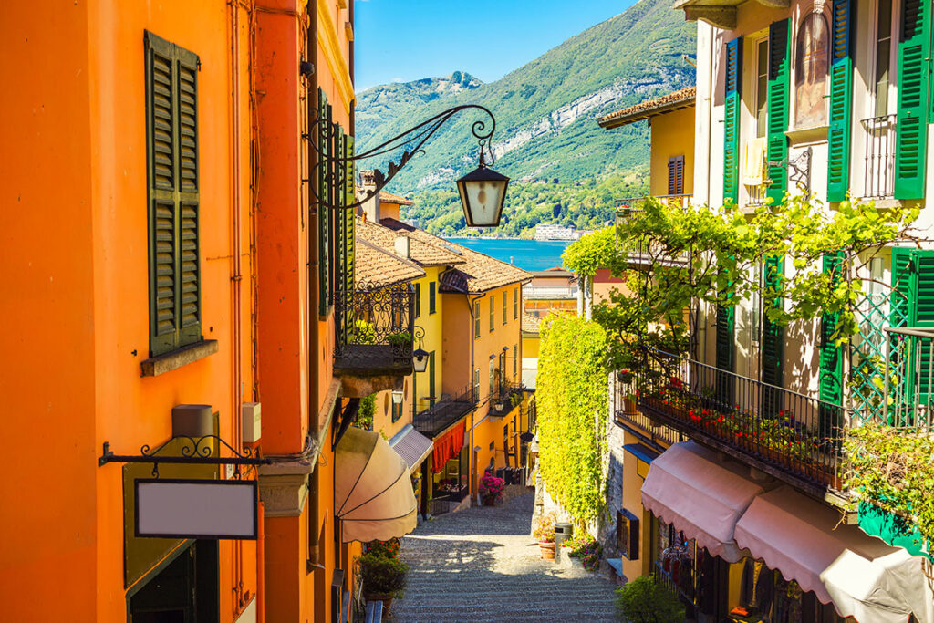 Bellagio Taxi salita Serbelloni